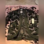 Rachel Zoe Camo Green Women's Sweater. . Size large. Photo 2