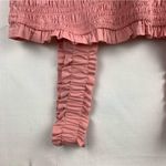 Abercrombie & Fitch  women's XXL Pink tiered maxi Smocked Dress preppy guest 2x Photo 6