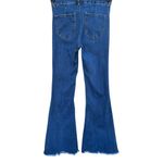 Forever 21 High Rise Frayed Raw Hems Flare Jeans Photo 8