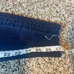 Gap Denim High Rise Jegging Jeans Women's Size 26R Dark Wash Frayed Hem Photo 4