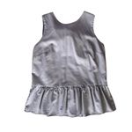 J.Crew Wool Peplum Sleeveless Top Size 2 Photo 2