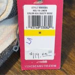 Vince Camuto Sz Medium Canyon Linen Blend Striped Pants W/Flyaway Legs Tie Belt Photo 14