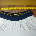 Adidas  x Pharrell Williams New York Pleated Skirt/Skort Size S White Navy Blue Photo 6