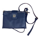 Stone Mountain navy bifold crossbody. EUC. Blue Photo 0