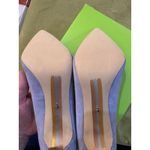 Sam Edelman Women's Hazel Pump Cerulean Blue Suede Size 8.5 Photo 7