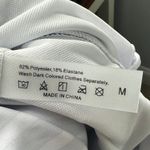 One Piece Black White Striped V Neck Photo 5