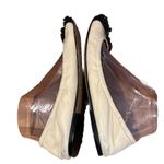 Sam Edelman Beatrix Ballet Flat Ballerina Studded Spike Cream Black Toe 8.5 M Photo 6