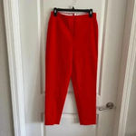 NWT Pearl by Lela Rose Stretch Cotton Susie Pant Size 6 Pink Photo 1