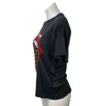 Free People Daydreamer Rolling Stones Black Leopard Tongue Tee T-shirtTop Sz XS Photo 1