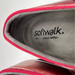 Softwalk NWB  Meredith Sport COLOR: RED EMBROIDERED clogs size 7 Wide Photo 6