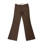 Banana Republic Sloan Fit Preppy Wide Leg Brown Dress Casual Pants Size 6 Photo 1