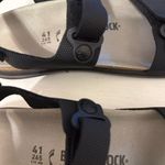 Birkenstock  Black Leather Sandals Photo 9