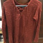 American Eagle Outfitters Lace Up Sweater Photo 0