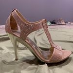 Silver Slipper Gold Heels Photo 0