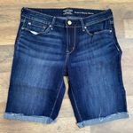 Signature Women's Deep Indigo Jean Shorts Blue Size undefined Photo 0