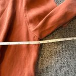 & Other Stories & Other Stories Paris Atelier Rust Wrap Blouse – Size 4 Photo 8