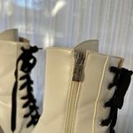 DEMONIA Platform Lace Up Lamoda White Boots LMF 121 Women's Size 6.5 Photo 1
