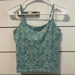 Gap Y2K Early 2000’s Sparkly Floral Tank Photo 1