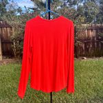 Lululemon Hold Tight Long Sleeve Shirt in Solar Orange Size 10 Photo 4