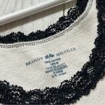 Brandy Melville  Ronnie Lace Trim Tank Top Cream (one size) coquette y2k 90s Photo 2