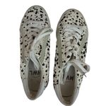 Madewell Chic Sidewalk Low-Top Sneakers in Spatter-Painted REAL Calf Hair 6M Photo 1