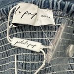 Petal and Pup  Bettie Button Front Denim Midi Dress New! Photo 10