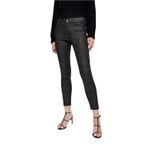 ZARA  Z1975 Snakeskin Printed Denim Jeans Pants Waxed Finish 4 X‎ 26 Photo 8