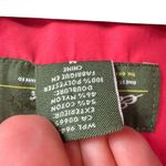 Eddie Bauer  Coral Pink Collared Button Up Lined Rain Jacket Pockets Size M Photo 5