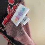 LuLaRoe Amelia Dress- Brown and Red Floral Holiday-Size Large- NWT Photo 5