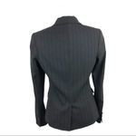 Theory Office Siren Pinstripe Blazer Black Shadow Stripe Black Officecore Photo 7