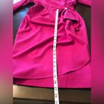 Magenta 50s Vintage Style Draped Pencil Dress Sz 8 Purple Photo 9