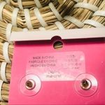 Kate Spade  New York Rose Pink Crystal Stud Earrings Gold Tone NWT Photo 3