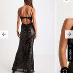 Black Sequence Prom Dress Photo 2