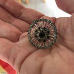 Starburst Ring Adjustable Retro Crystals Trendy Photo 3