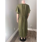 ZENOBIA Bathing Suit Beach Cover Up transparent LIGHTWEIGHT GREEN VACAY 3XL Size undefined Photo 3