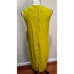 Reiss  Hilda Halterneck‎ Midi Dress Chartreuse Sz 10 Photo 7