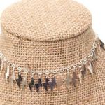 Beaded by Meg Silver Lightning Bolt Choker Photo 0