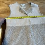 Dylan  Los Angeles Reversible Vest Womens Outerwear Faux Fur Snaps Luxury Cream Photo 5