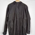 Charles Klein Size XL Polyvinyl Jacket Black Shiny Photo 0