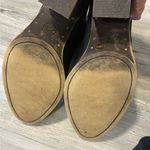 Lucky Brand  Ladies Black Pebble Leather Short Boots/Booties, size 8.5 Medium Photo 3