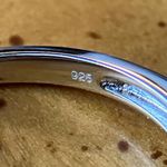 Natural Peridot Sterling Silver Ring Size 7 Green Photo 5