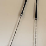 Universal Threads Universal Thread Black Crossbody Bag with Chain Strap Photo 0