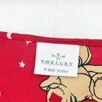 VTG Women's Red Satin Teddy Bear Slip Dress Medium Chemise Photo 2