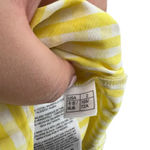 Brooks Brothers Yellow White Pinstripe Button Front Mini Dress Size 2 Photo 13