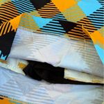 Loudmouth Womens Golf Skort Orange Blue Black 0 Photo 3