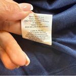 Lily White  Black and Bluish Purple Velvet Top Floral blouse Ruffled Sleeves Photo 12