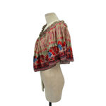 Anthropologie Bhanuni By Jyoti Villa Top Off-the-Shoulder Ruffle Size Medium Photo 3