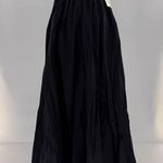 Free People  Skirt Sz S Black Witchy Grunge Whimsigoth Minimalist Fairy Romantic Photo 1