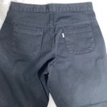 Levi’s Black Cropped Levi Pants Photo 2