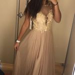 brand new prom dress Tan Size 4 Photo 0